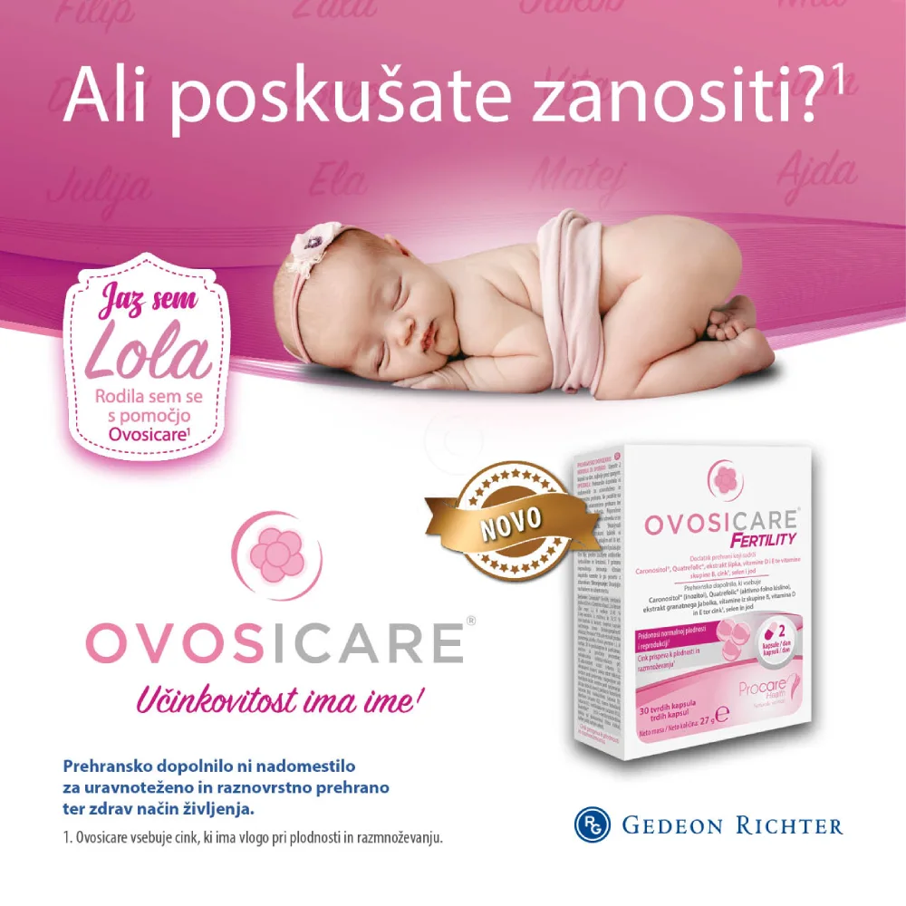 Ovosicare Fertility, trde kapsule (30 kapsul)